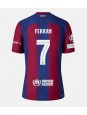Barcelona Ferran Torres #7 Kotipaita 2023-24 Lyhythihainen